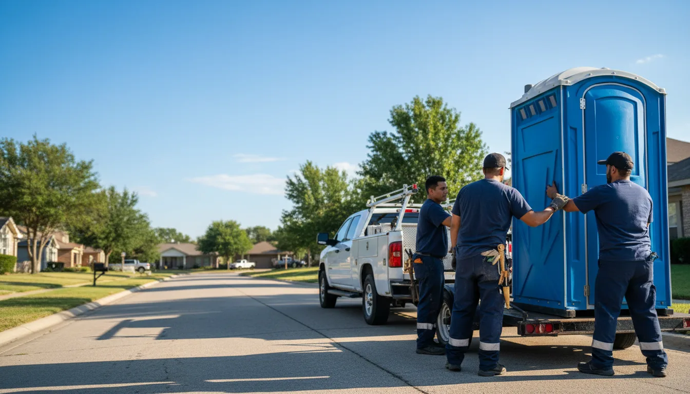 Portable Toilet Rental in Benson, IL near me